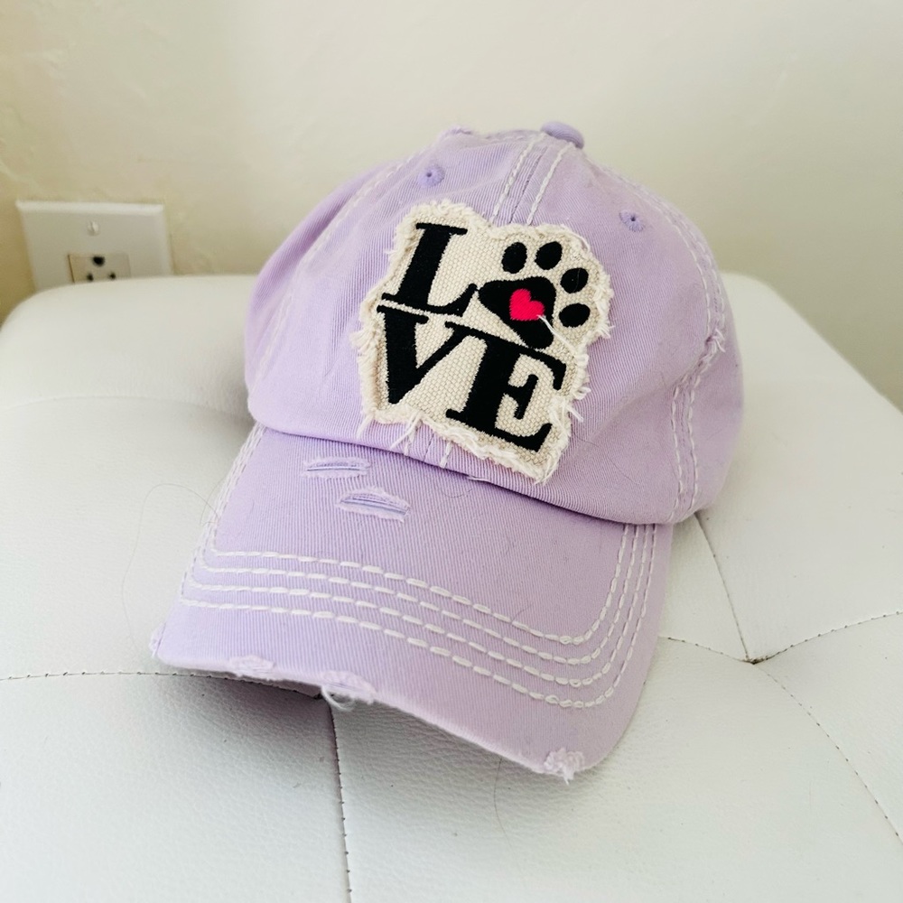 Dog Is Love Pawprint Cap